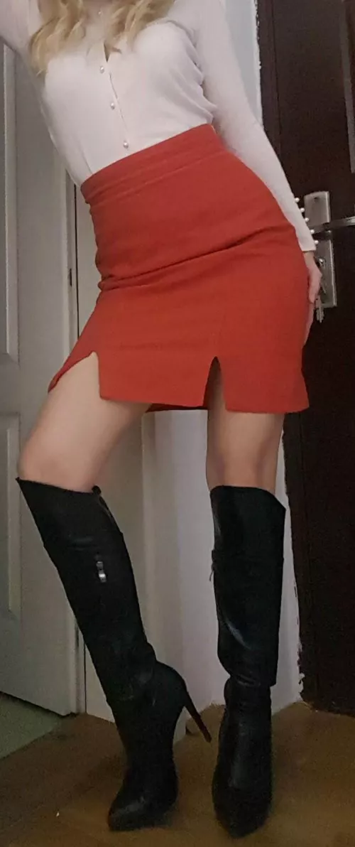 I'm preparing for the new school year, boots in the first class? by Lana_Six