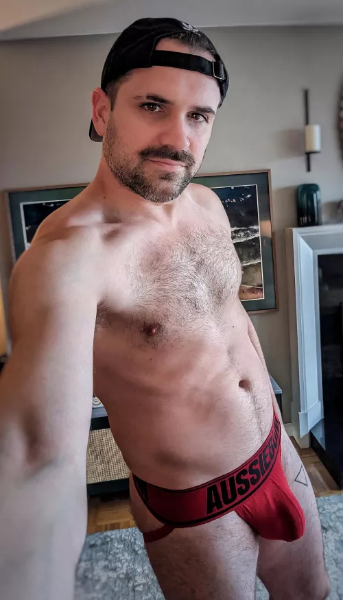 I've been so horny today, so I've just been hanging out in this jock. by dglcues