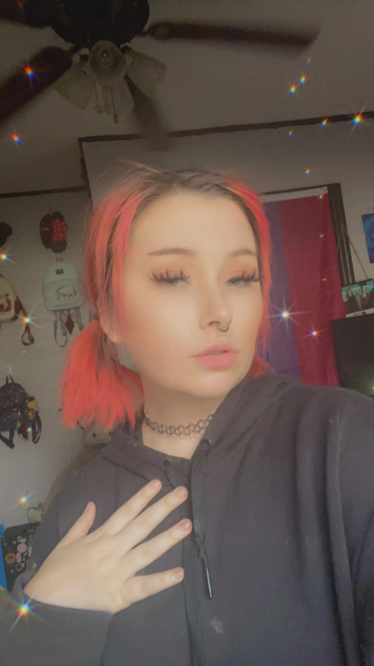 Side bangs are still hot on me posted by kattland13