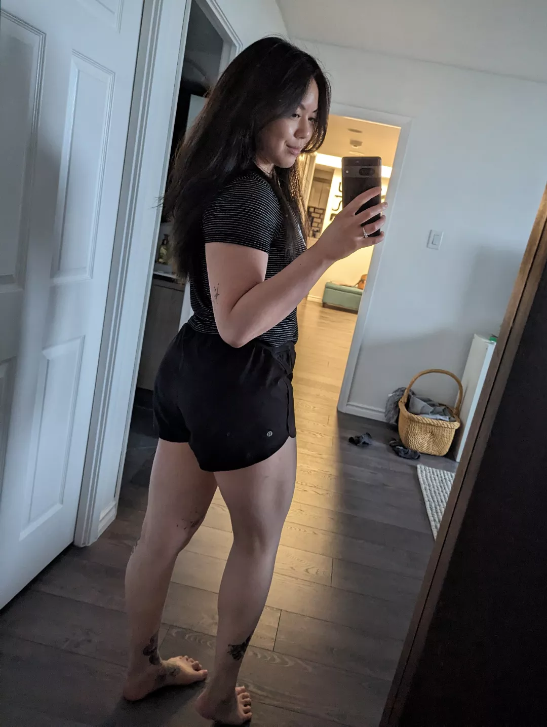 Something so flirty about comfy clothes [f] posted by katwaii