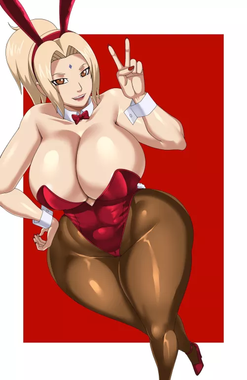 Tsunade BunnySuit (PinkPawg) by Critical-Jelly7744