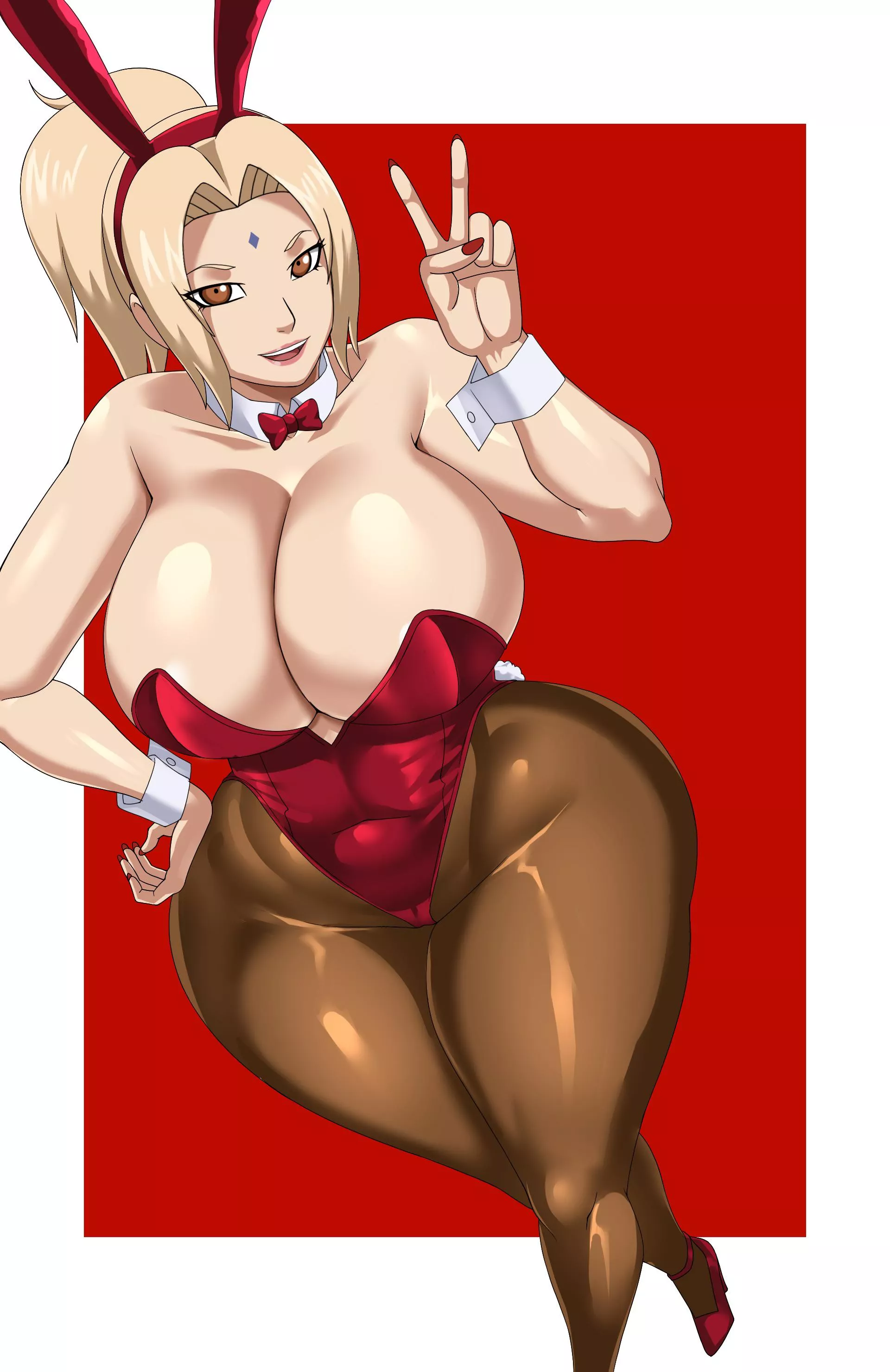 Tsunade BunnySuit (PinkPawg) posted by Critical-Jelly7744