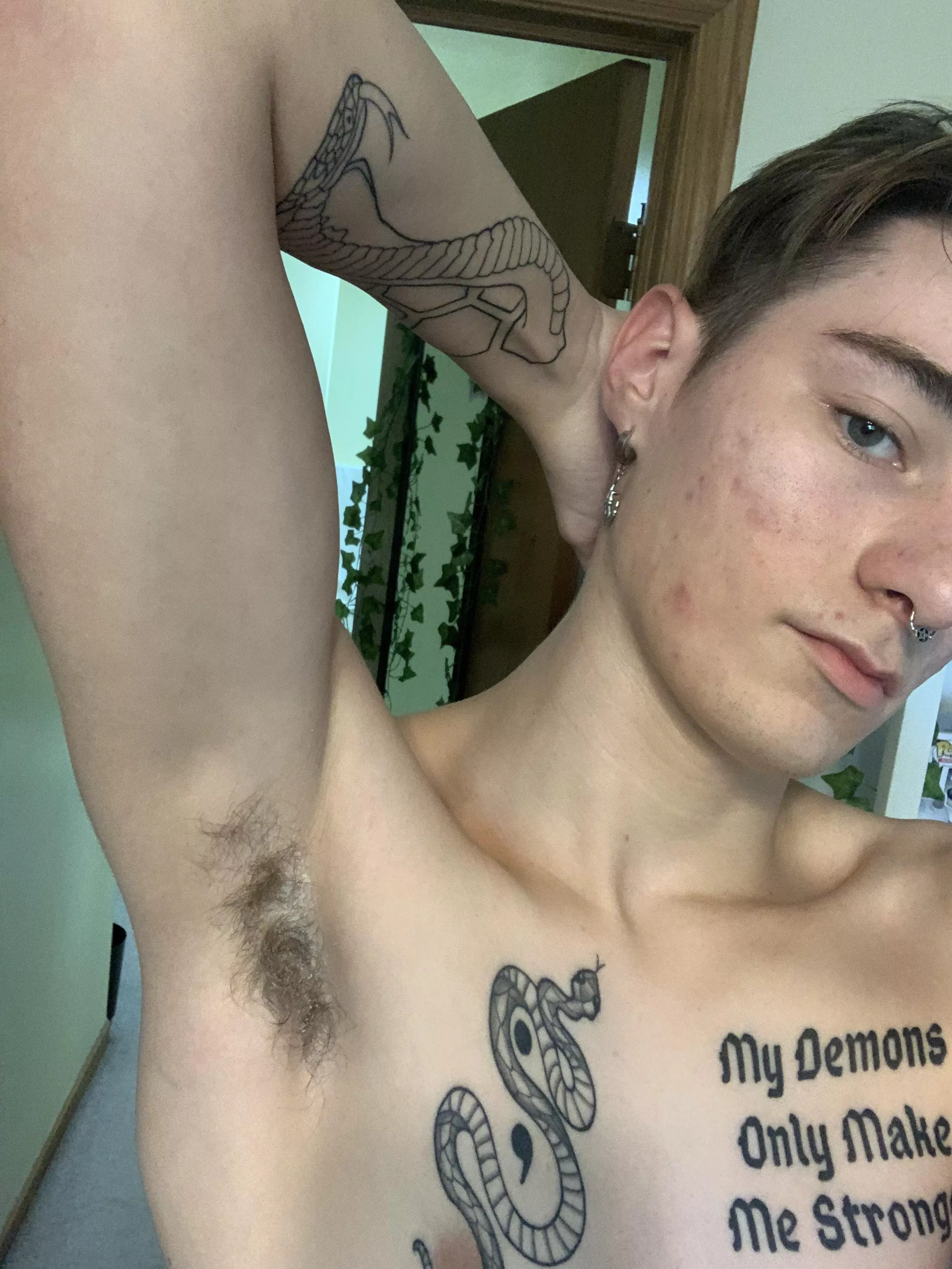 Wanna lick my post workout tatted twink pit? posted by PaytonTallSlim
