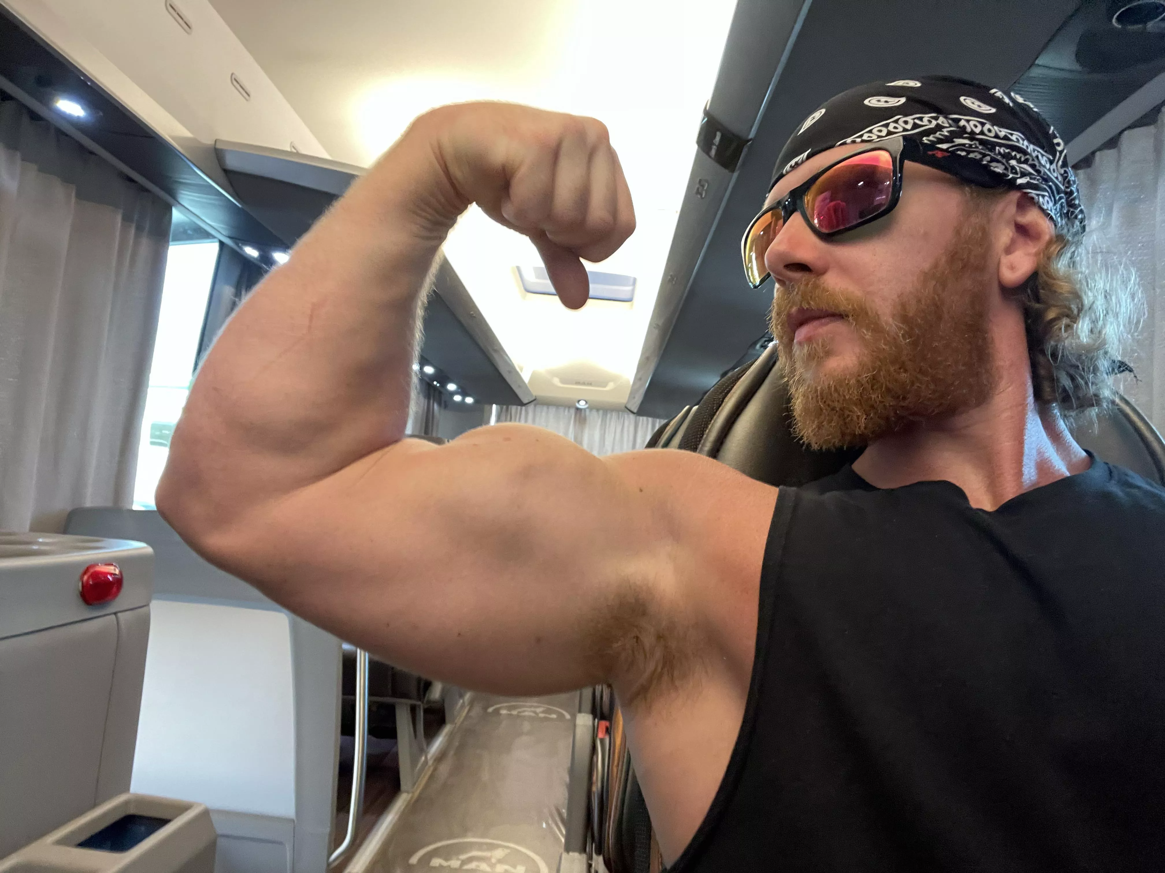 Who wants to sniff my pits after a 5 hour bus trip? posted by Bearded_alpha1