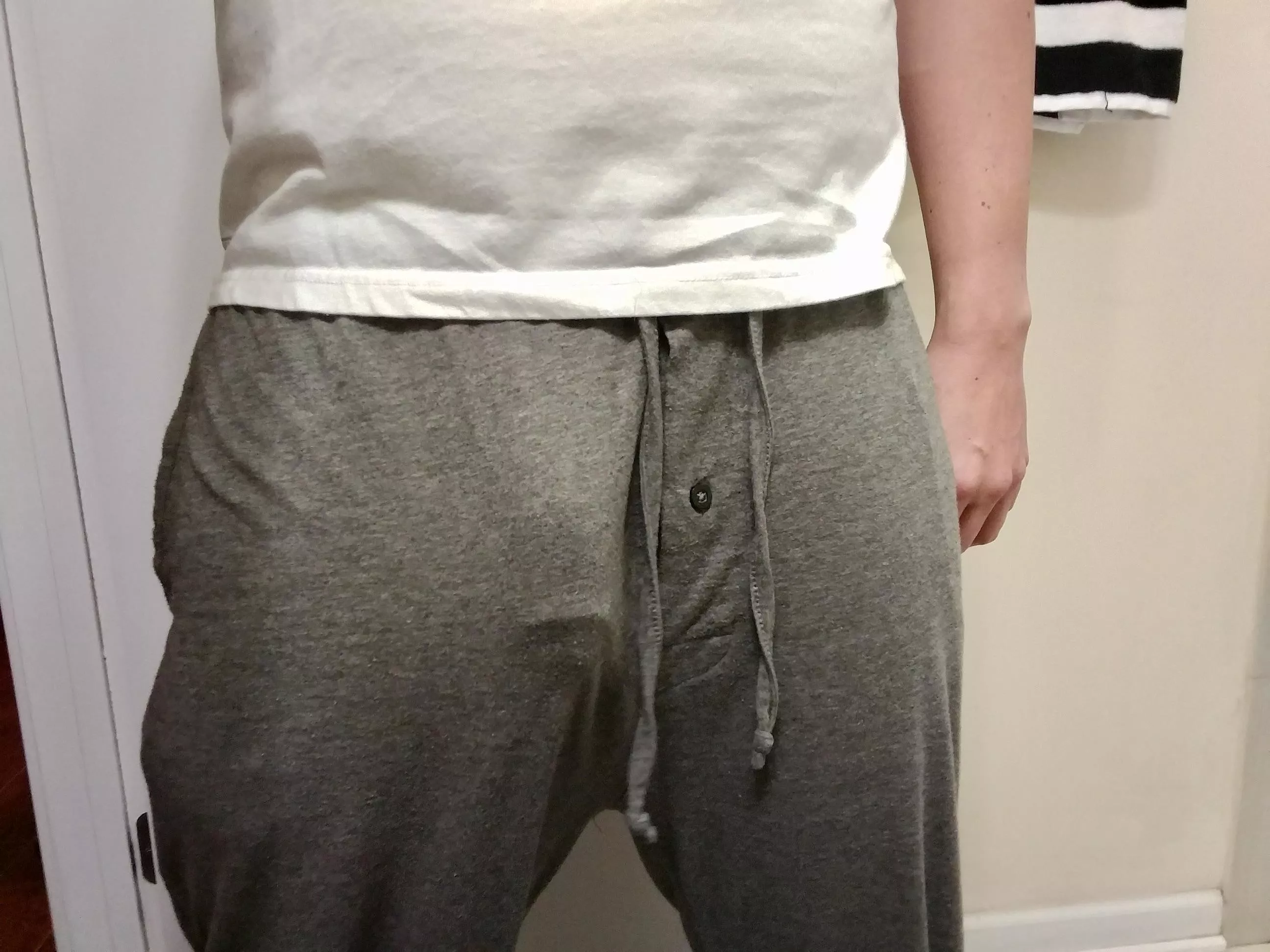With pumpkin spice comes grey sweatpants season posted by Aboyisnoone42