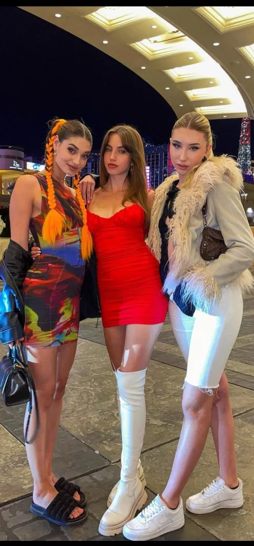 2 brunettes and a blonde by Accomplished_Award13