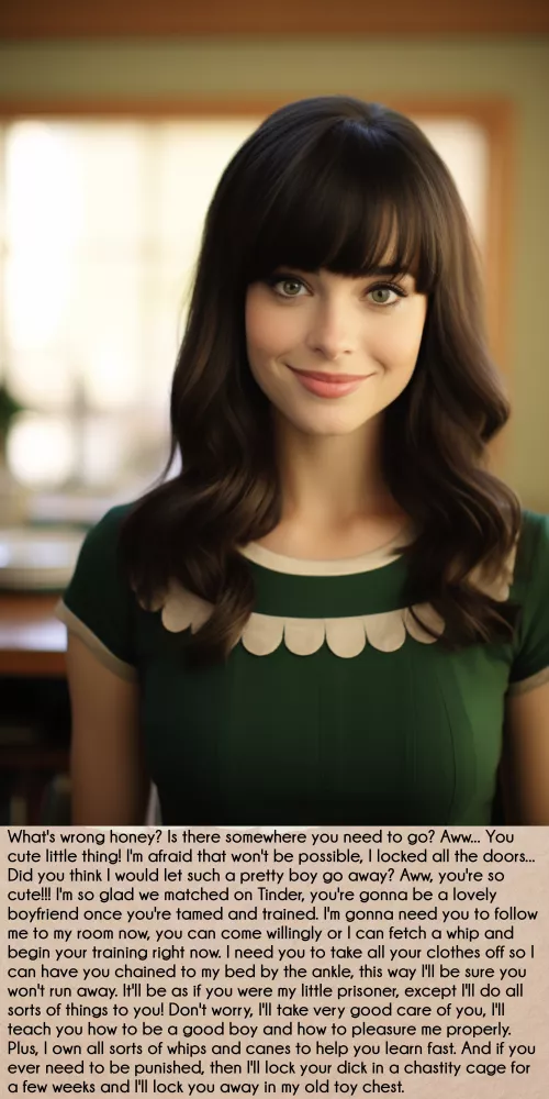 All the doors are locked, you've got nowhere to go, sweetheart by Dominan-t