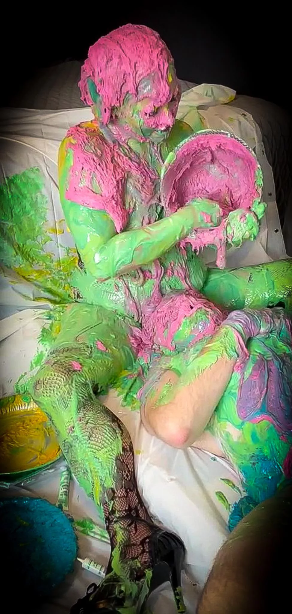 Always scrape the bowl 💗💦 posted by MissNoireNFToy