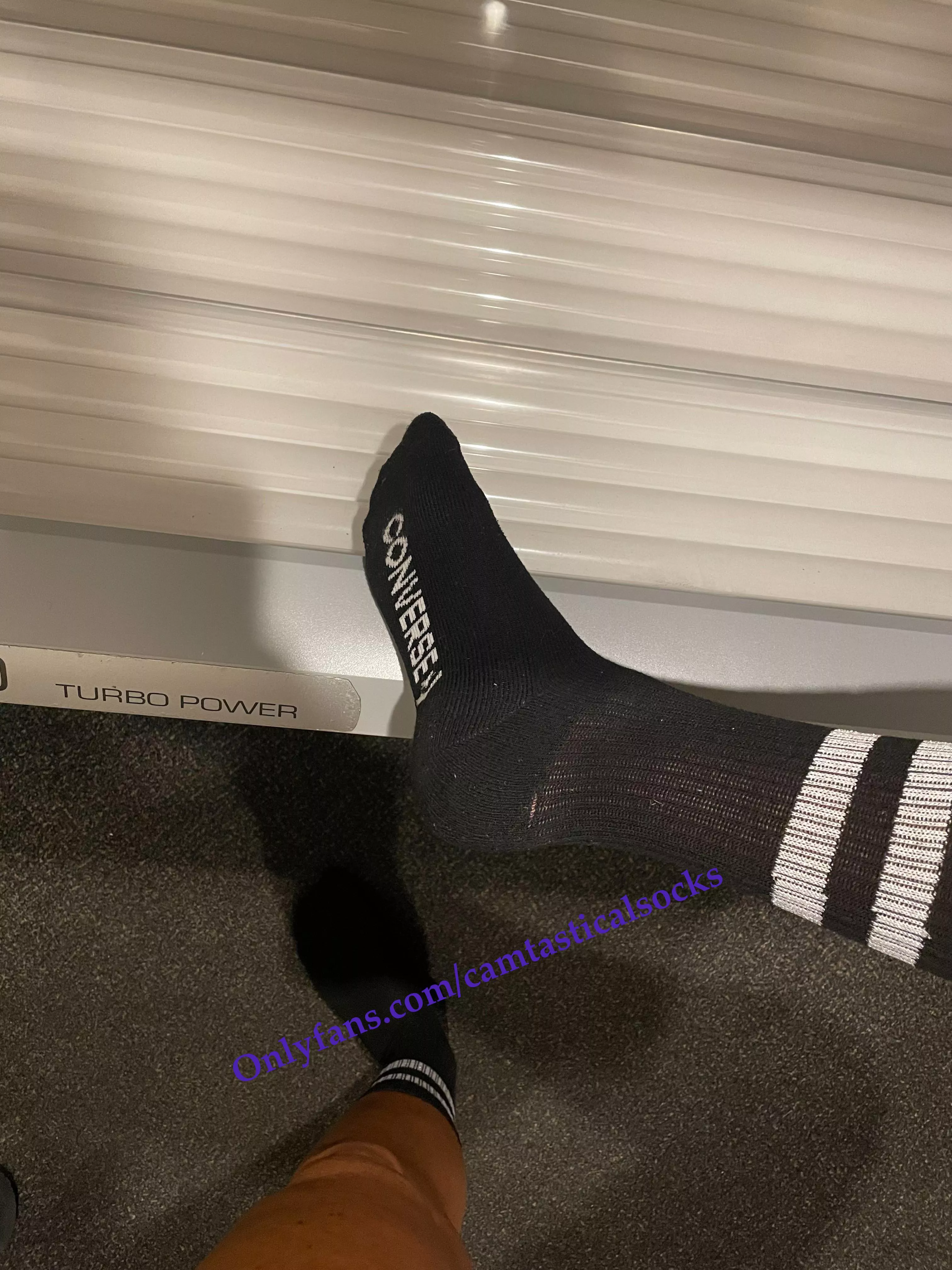 Black Converse Crew Socks posted by camtasticalsocks