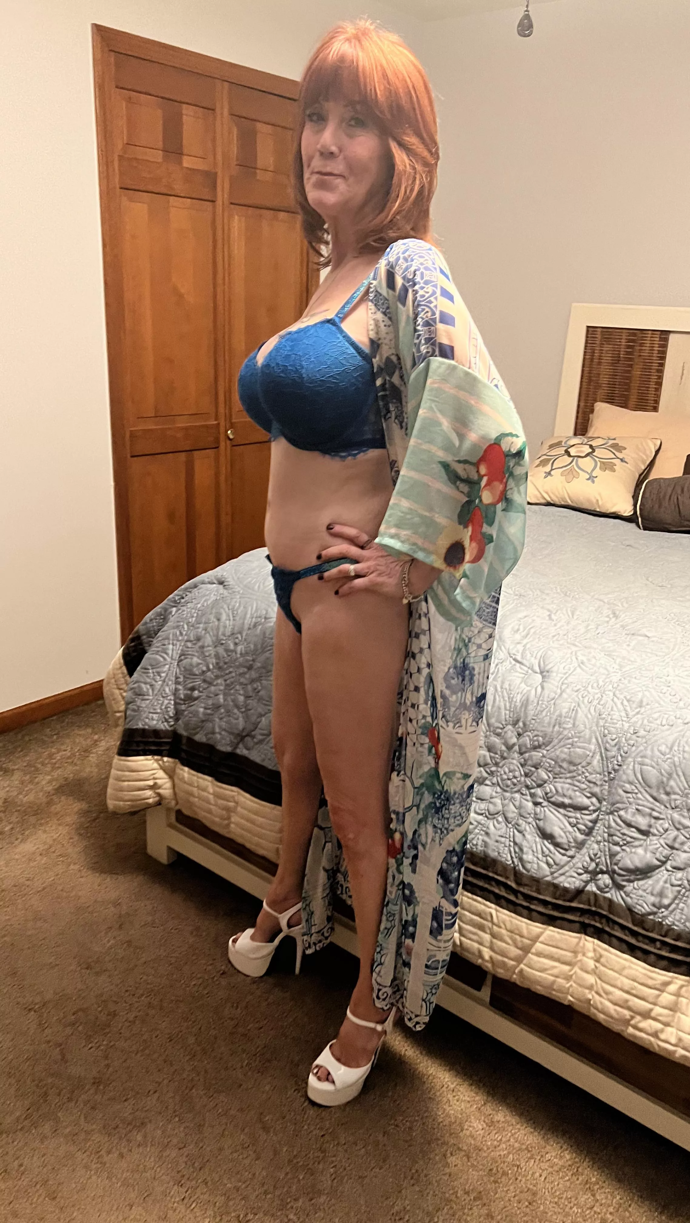 Do you like a mature redhead? posted by thefoxyhotwife