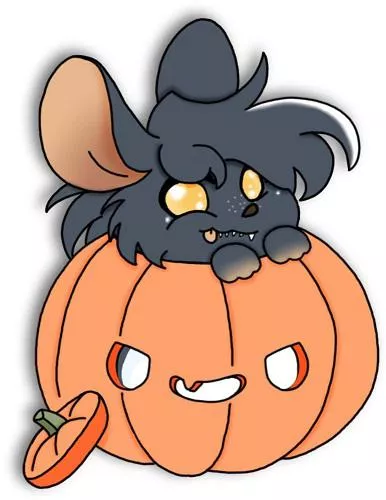 early halloween piece for remingtonskullix on fa posted by SquishiestNeko