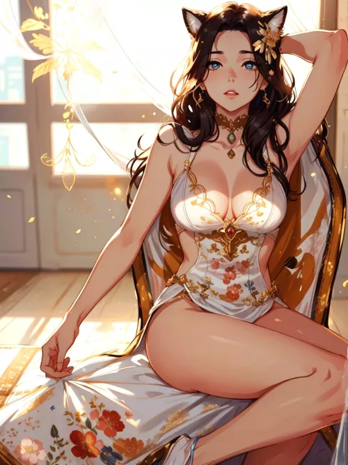 Elegant Kitten by KatieKitten1