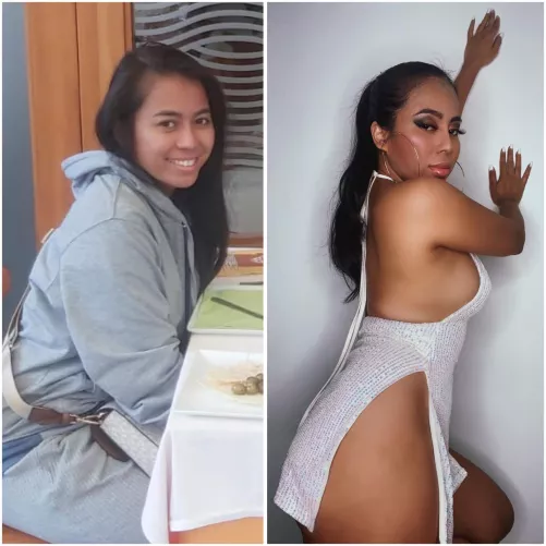 From looking to be comfy, conservative, and covered to looking to get creampied today by AsiaMorena