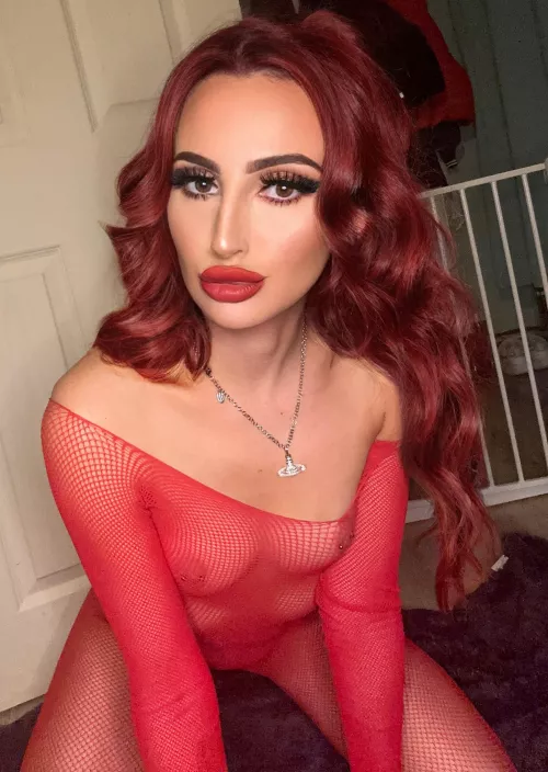 Girl in red 🔴 by LolaGray1992