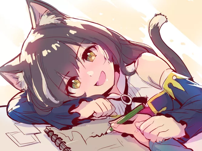 Homework help (yako noir (kei-ne)) [Princess Connect!] by ZAHANDOGAKIZU