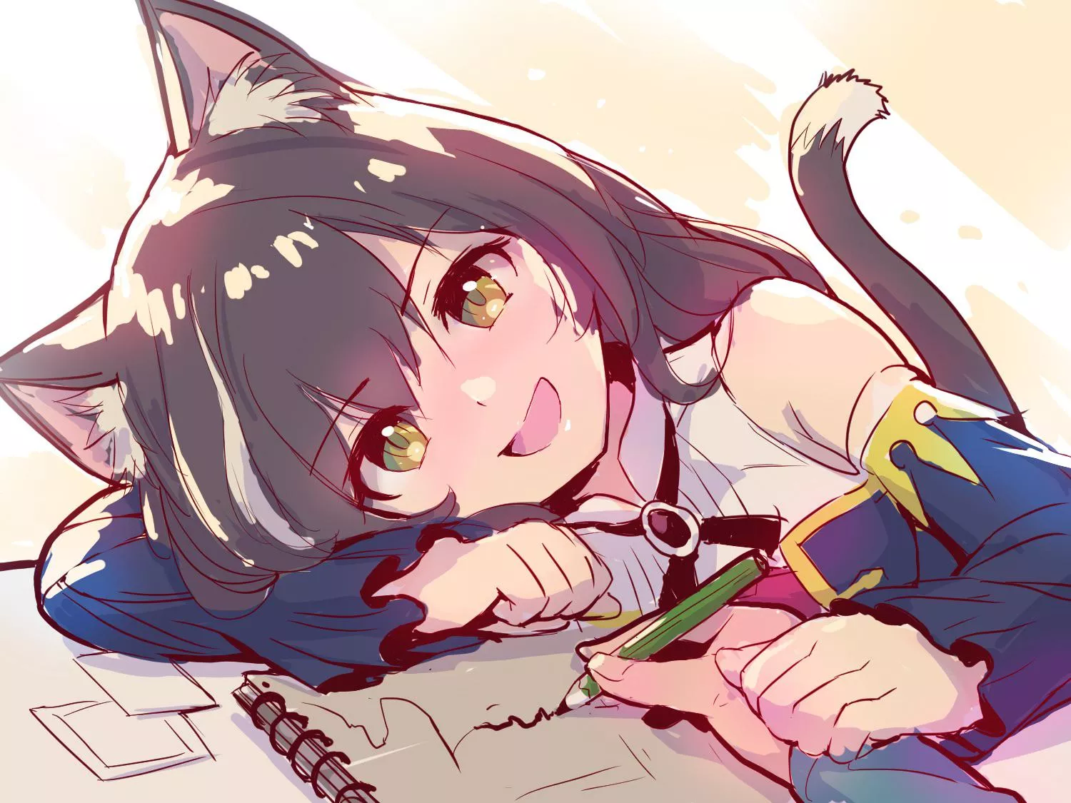 Homework help (yako noir (kei-ne)) [Princess Connect!] posted by ZAHANDOGAKIZU