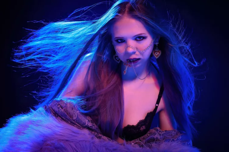 I bear a cross between my legs by me_allbi