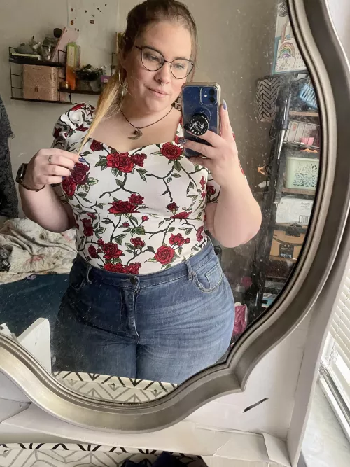 I don’t usually wear jeans. What do you think? by rheafirth