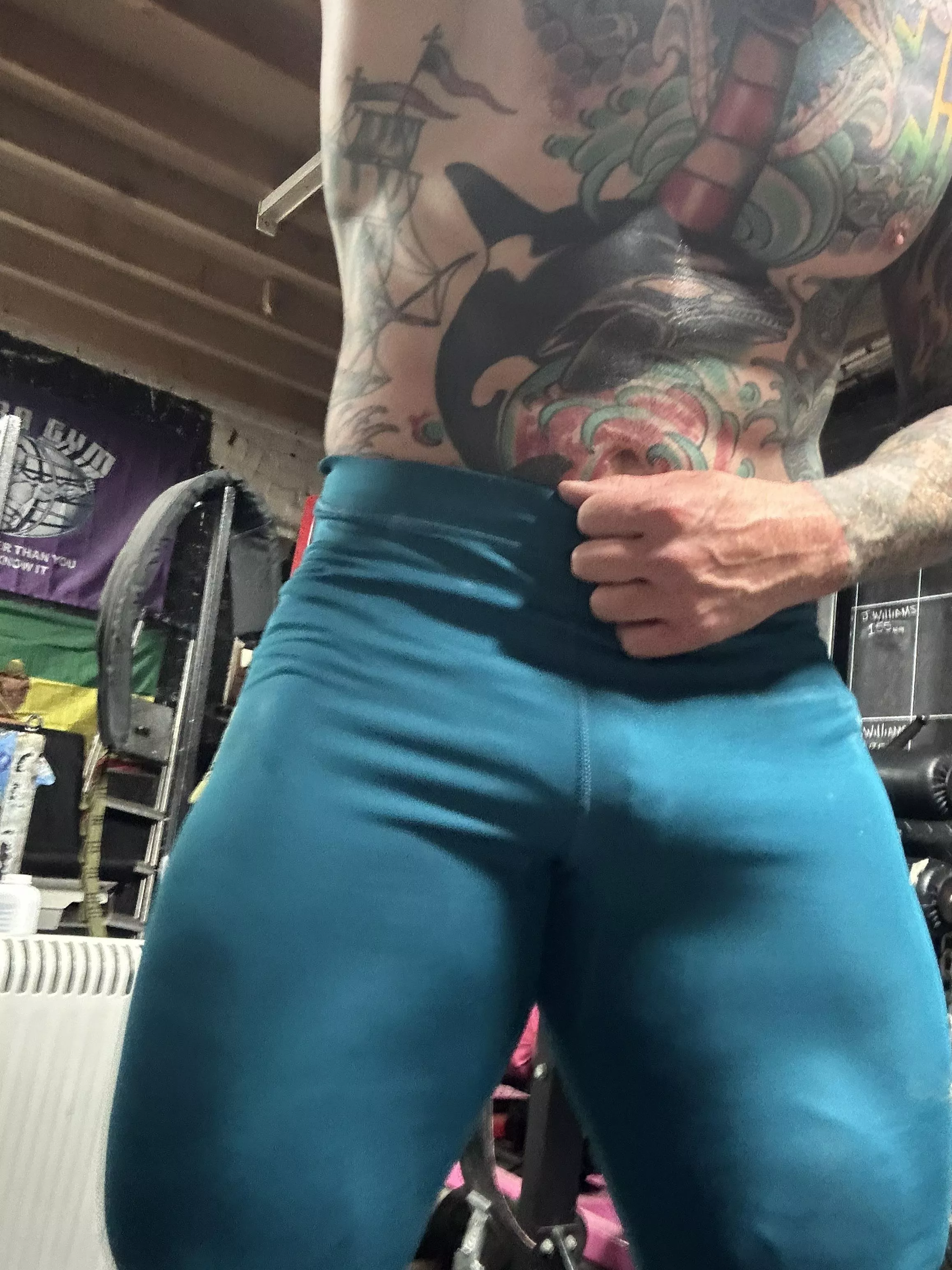 I was sweaty and my Legs were pumped after squats time to stretch posted by Carlyanddallas