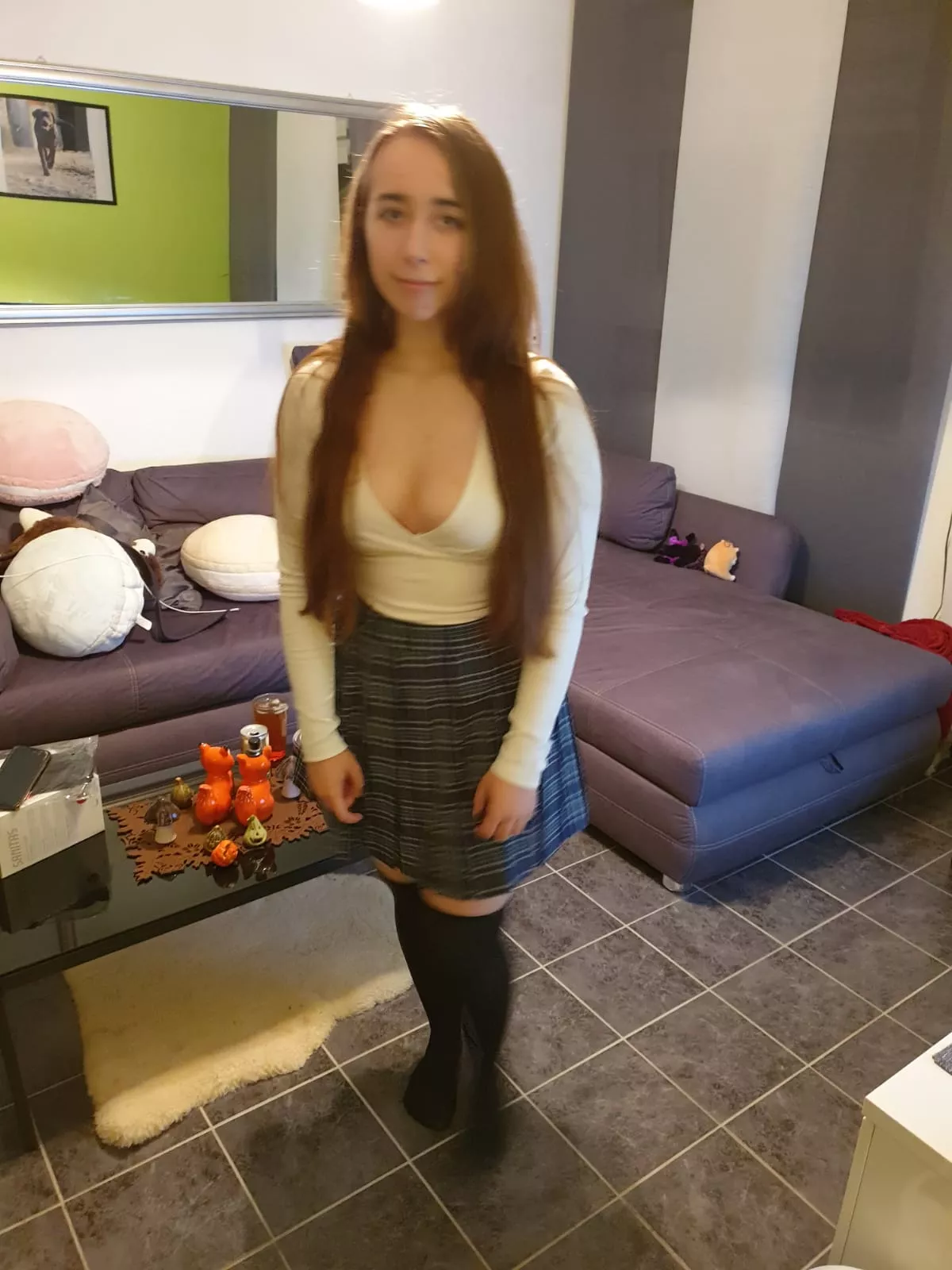 I'm bare under my skirt posted by PolicyIndependent424