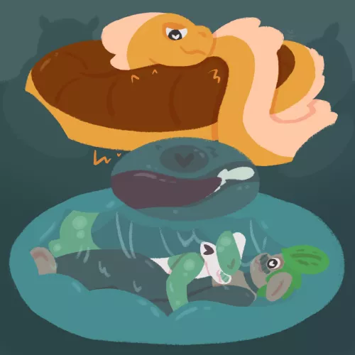 {Image} Snake Stomach Sex (OC) by Ethrax1