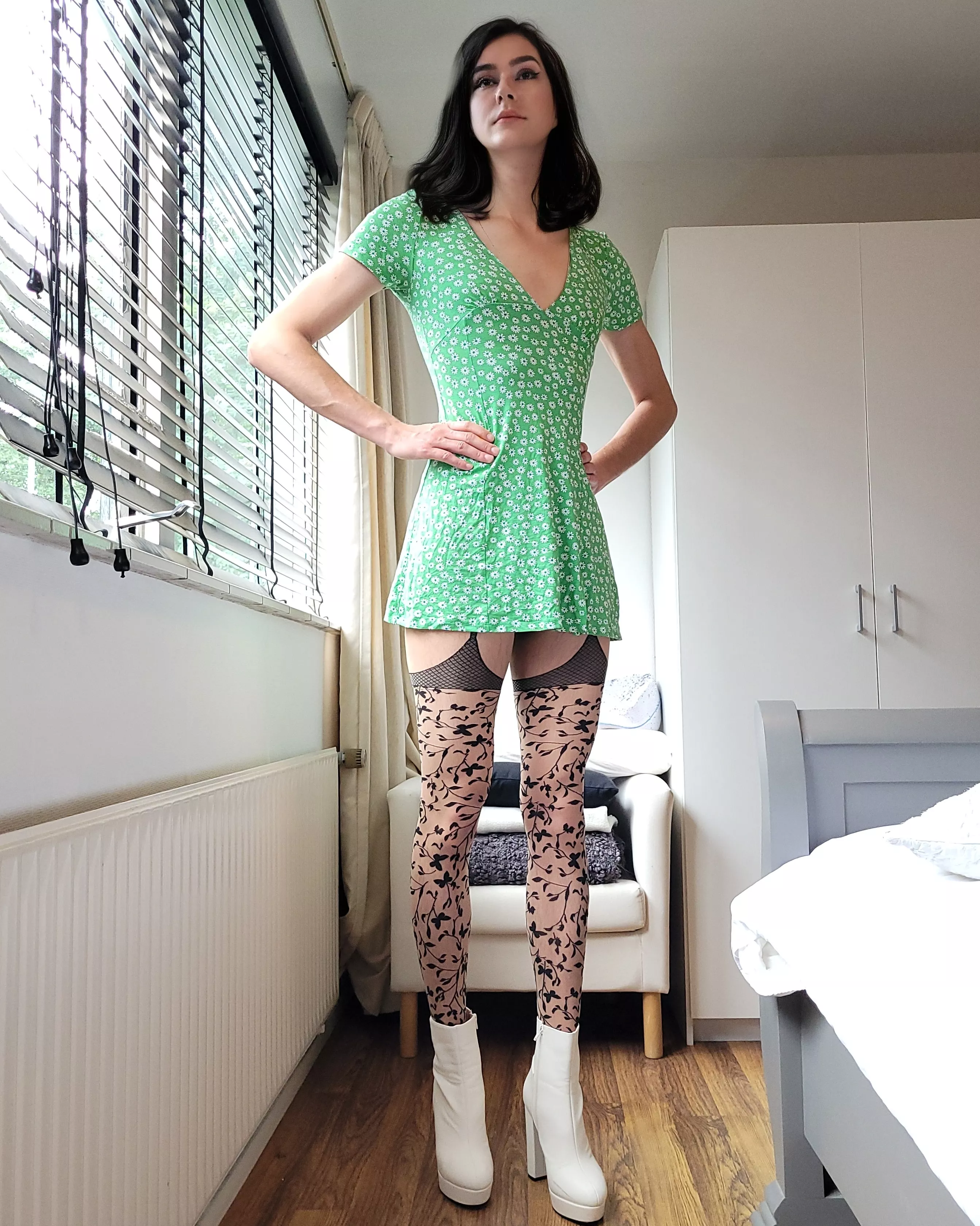 I've had this dress for a while, but never worn it before😅 posted by 55drpepper55