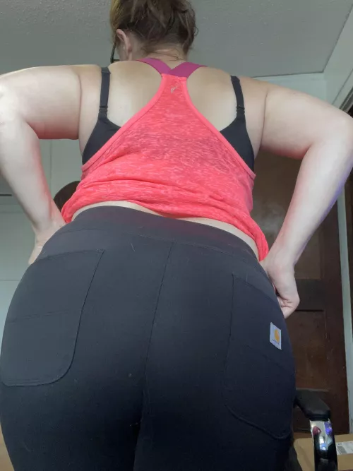 My ass looks amazing even in work leggings by AmeliaRaeWldflwr