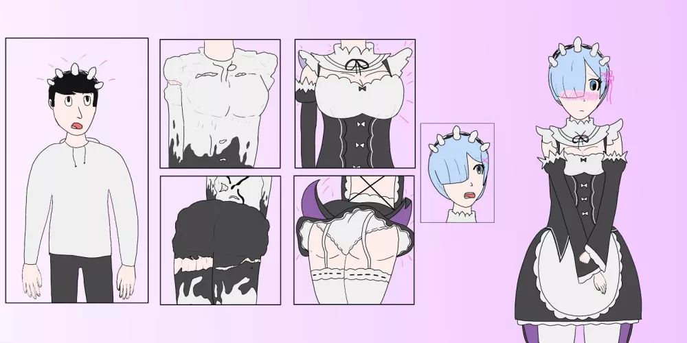 My first tg sequence I made by SheepherderNatural79