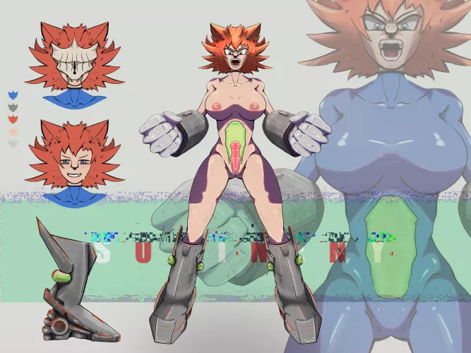 OC I made based on saiyan race (sukineny) by Sukineny