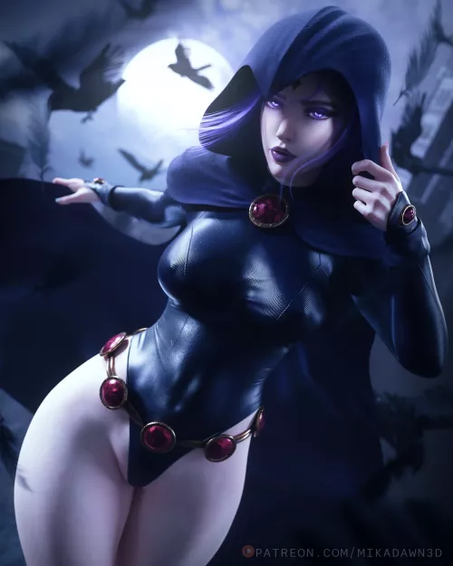 Raven (MikaDawn3D) [DC] by Kuro-Oji
