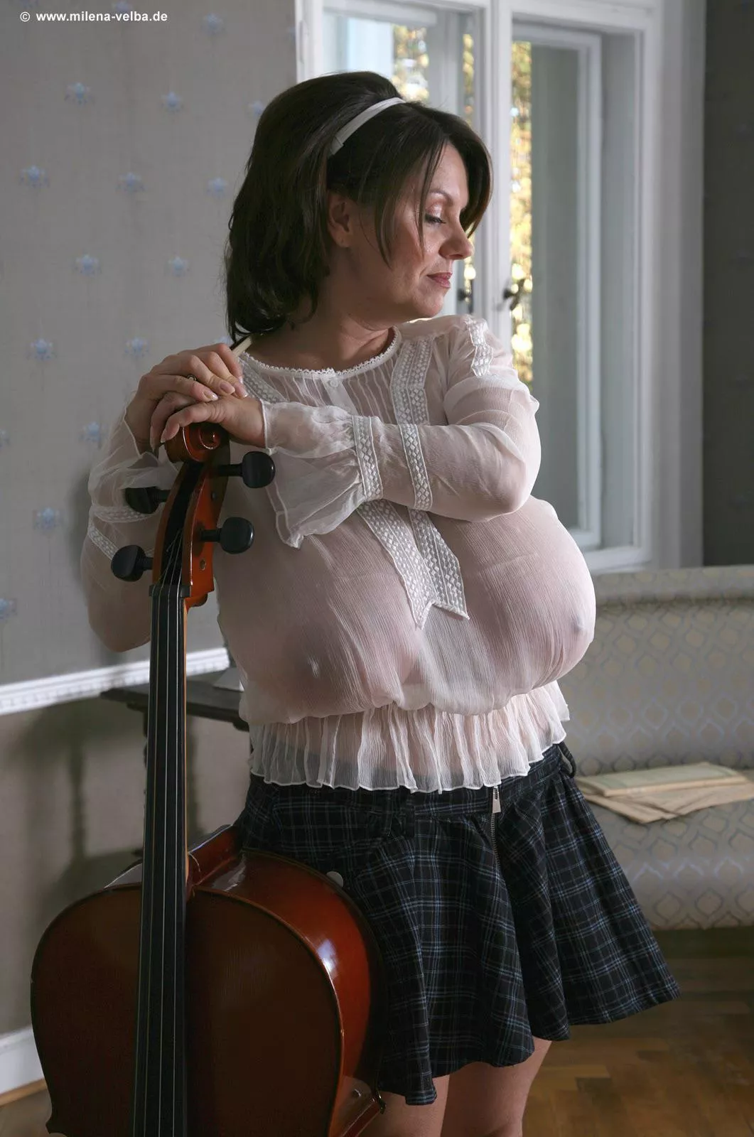 See through shirts are in these days posted by evil_angel777