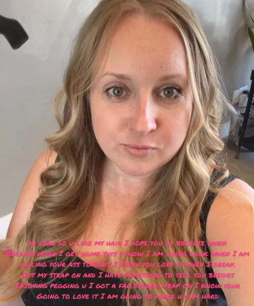 She loves looking good while pegging you hard by Nice_Swordfish8397