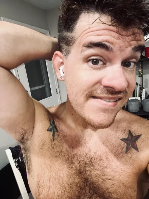 Soaked from a night run. Plenty of other ways to work up a sweat tho. by Gypwit