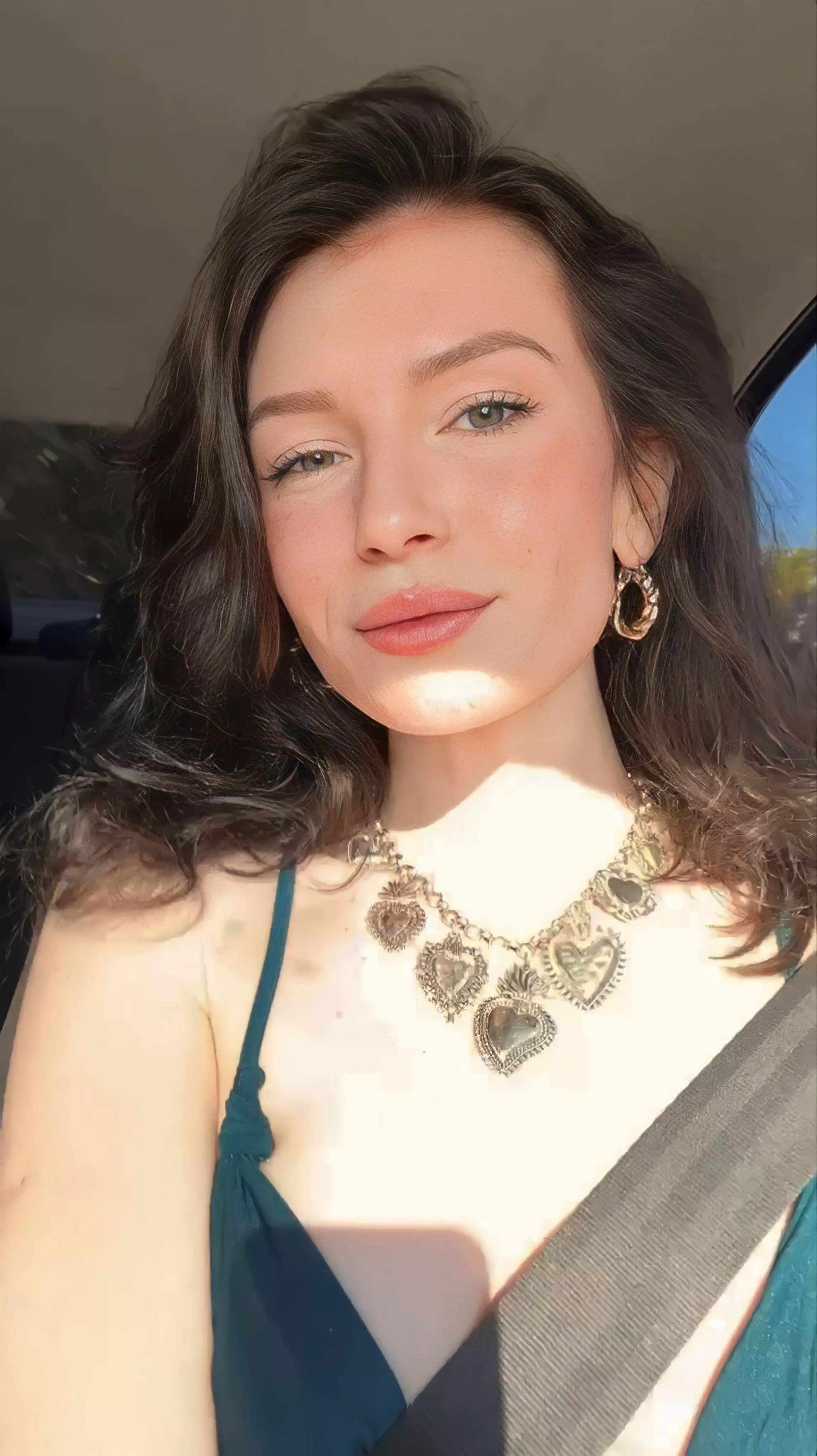 The freckles on my face are like stars in the sky, each one telling its own unique story. posted by TurboNessa