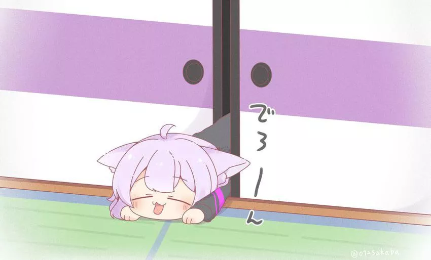 Too lazy to move (0725akaba) [Hololive] posted by ZAHANDOGAKIZU