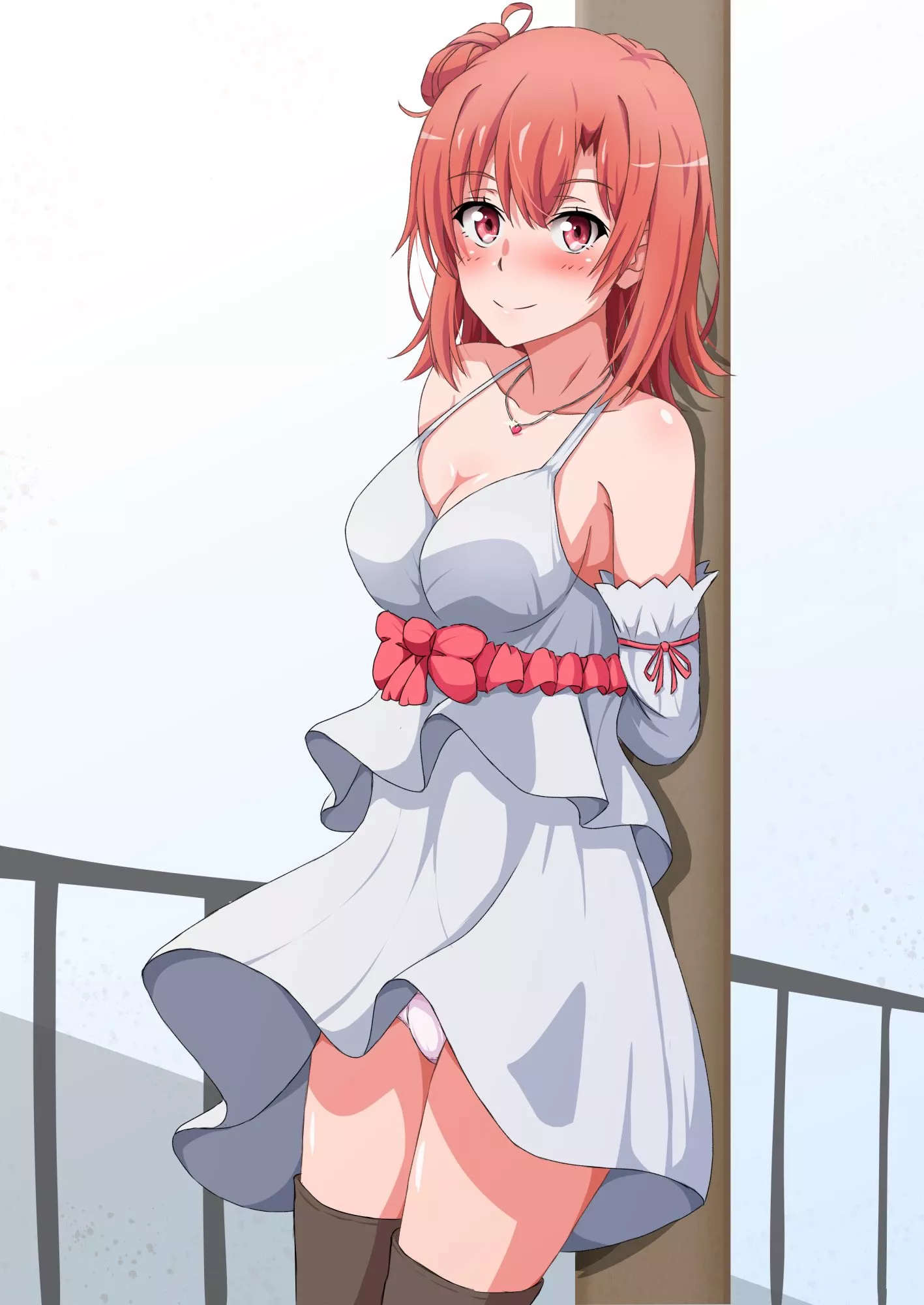 Yui Accidentally Showing Her Panties (My Teen Romantic Comedy) posted by Csxc