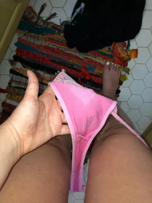 A 3 mile walk got my cotton thong so sweaty by _laurieee_