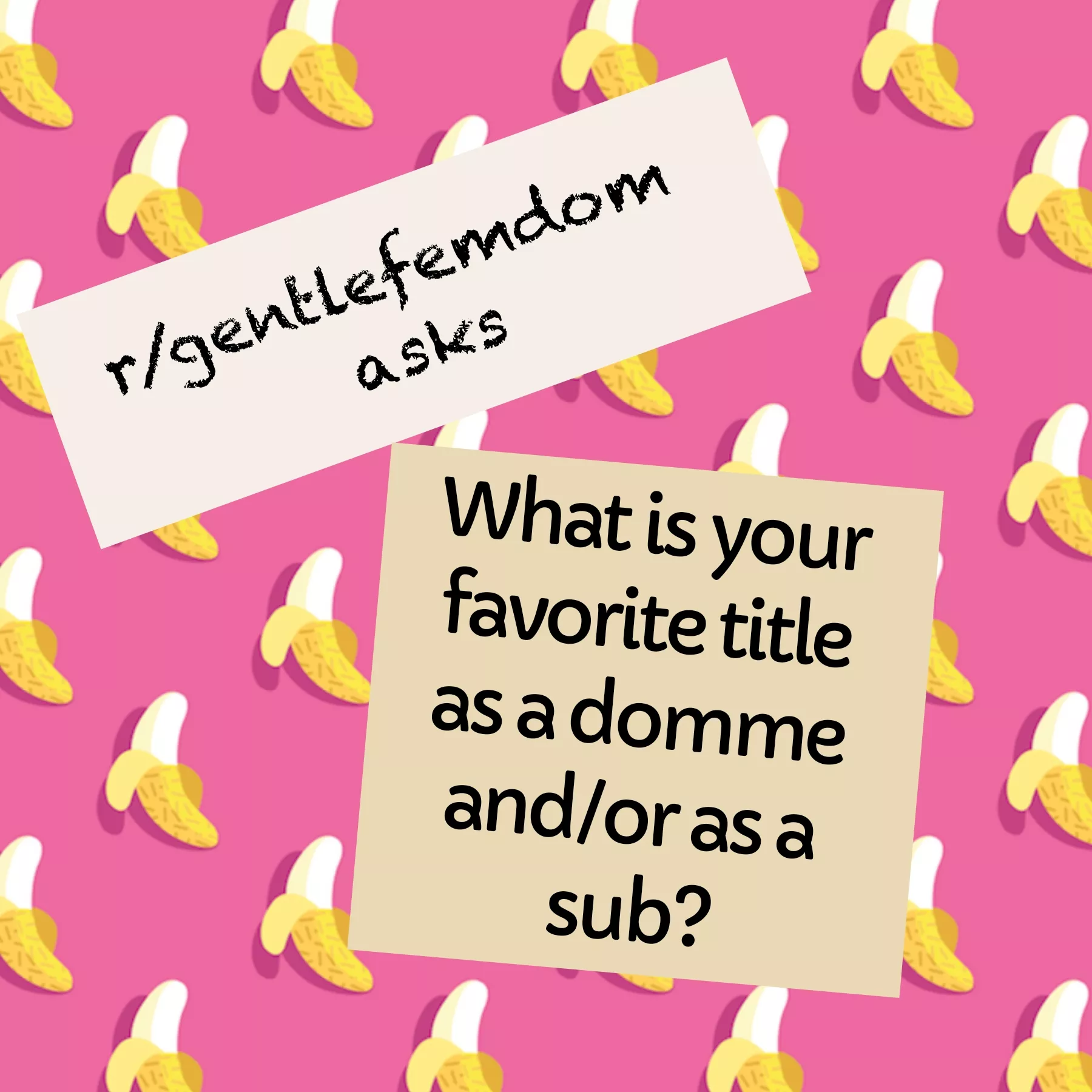 A new question of the week is here! posted by yersiniapestis273