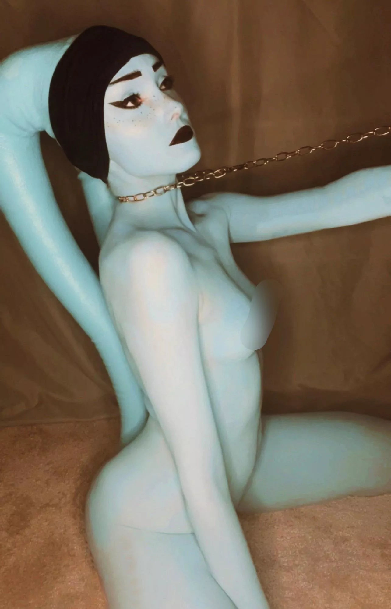 Blue twilek by angelofmustafar posted by angelofmustafar