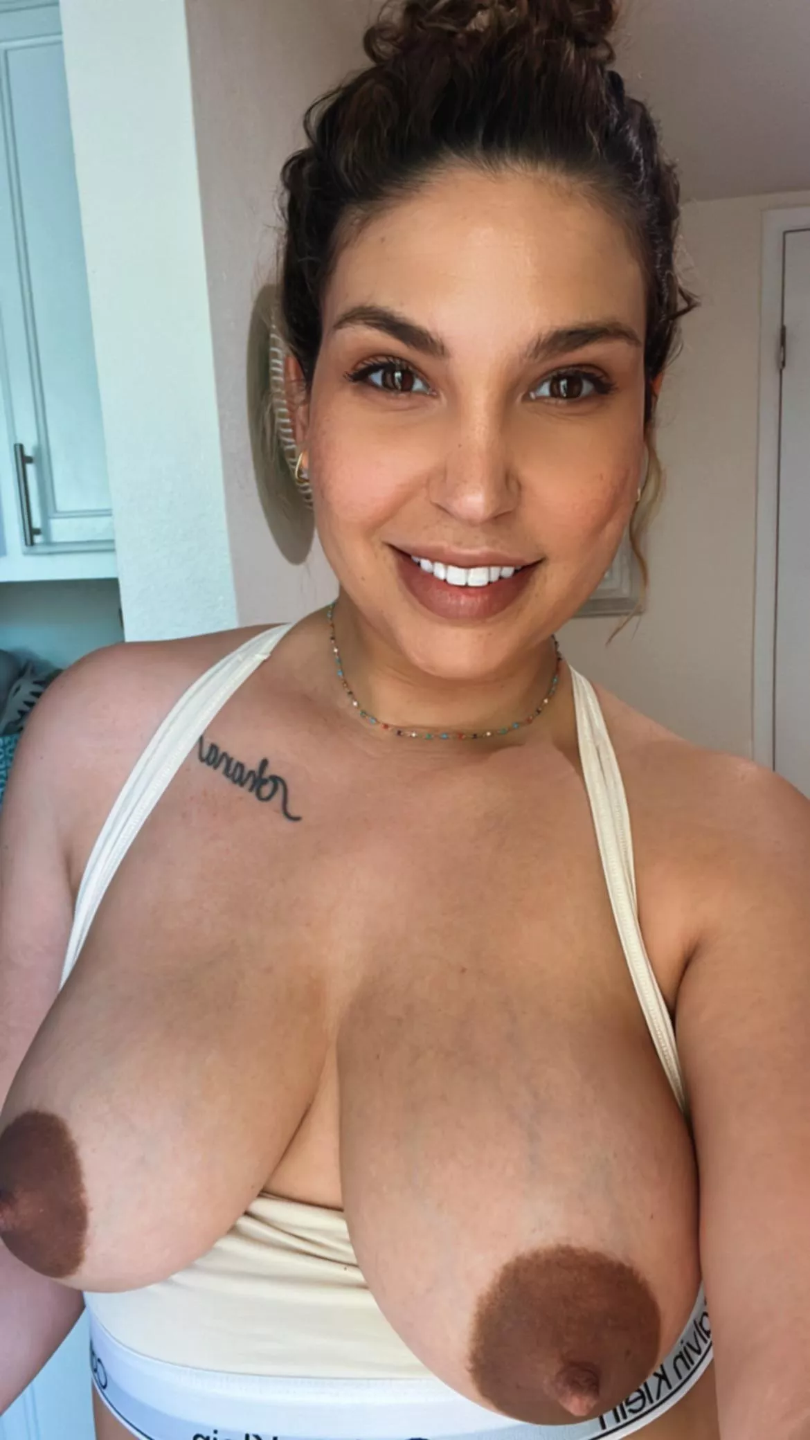 Breastfeeding my second child has made my breasts so big posted by Runawaywithbree