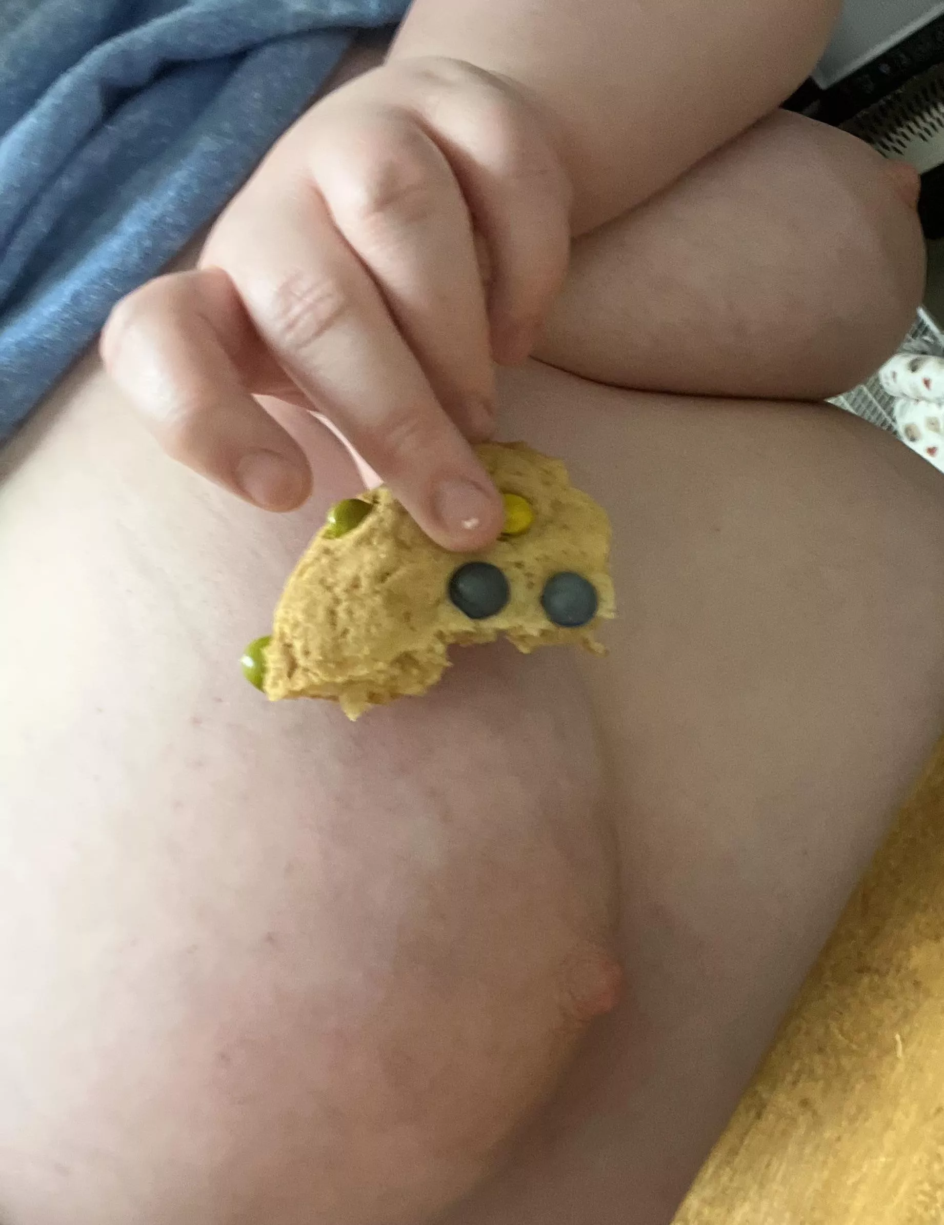 Cookie and tits never hurt anyone! posted by MemeQueen92