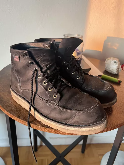 Danner wedge sole cleaning? by DwayneLayne