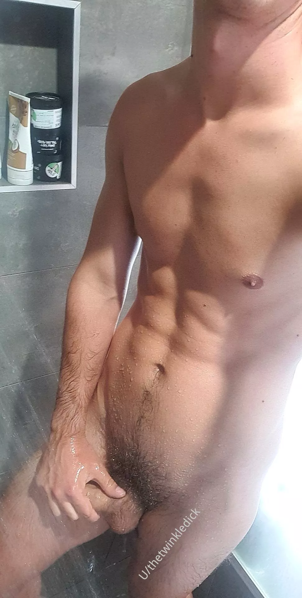 Get clean yet stay dirty... Or something like that. posted by thetwinkledick