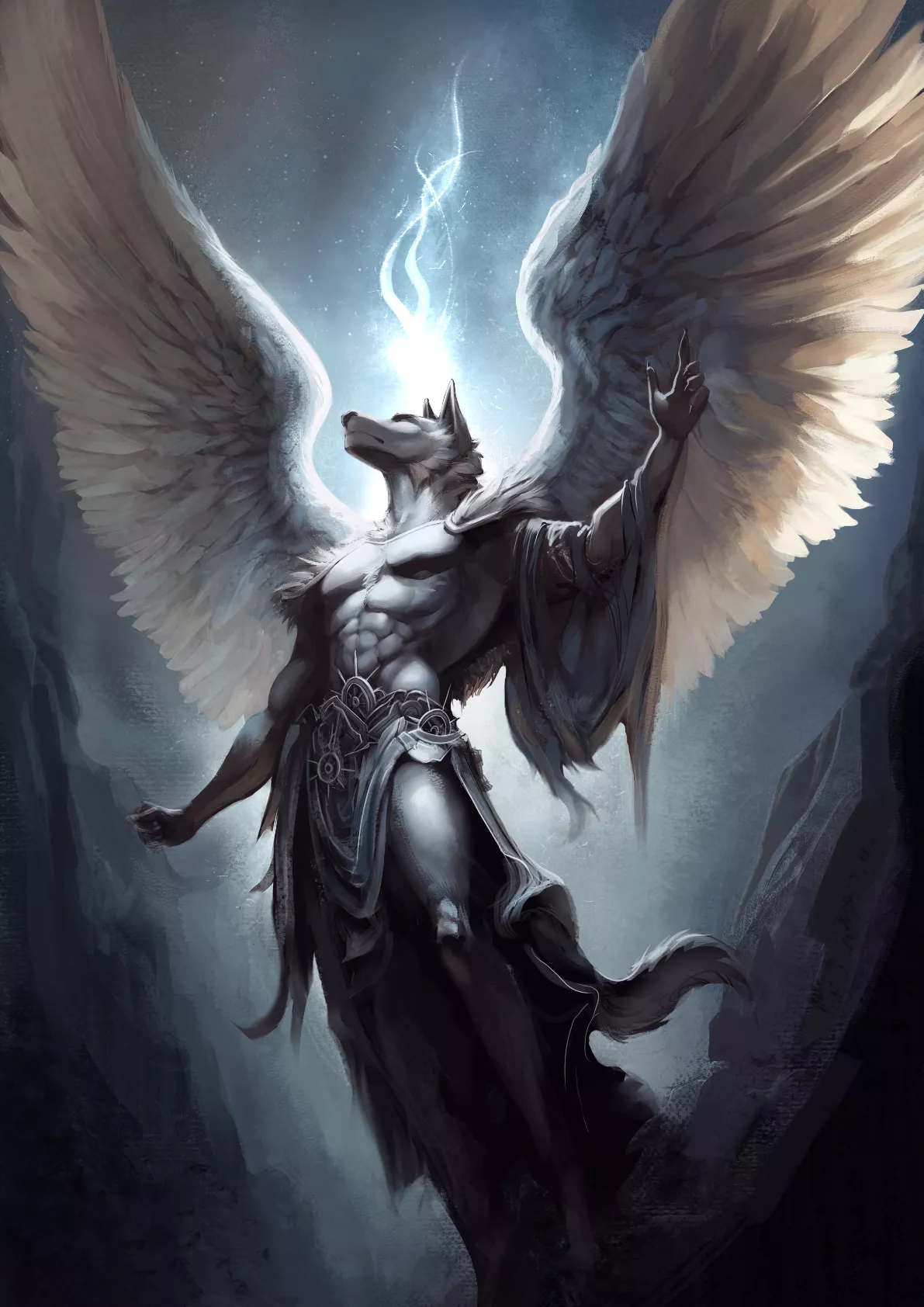 Good friend of mine is worried about ending up homeless 'cause he can't afford rent, despite being one of the best artists I know. Can you give him some love? He's a recent WIP he's working on. Info in comments. posted by sereveti