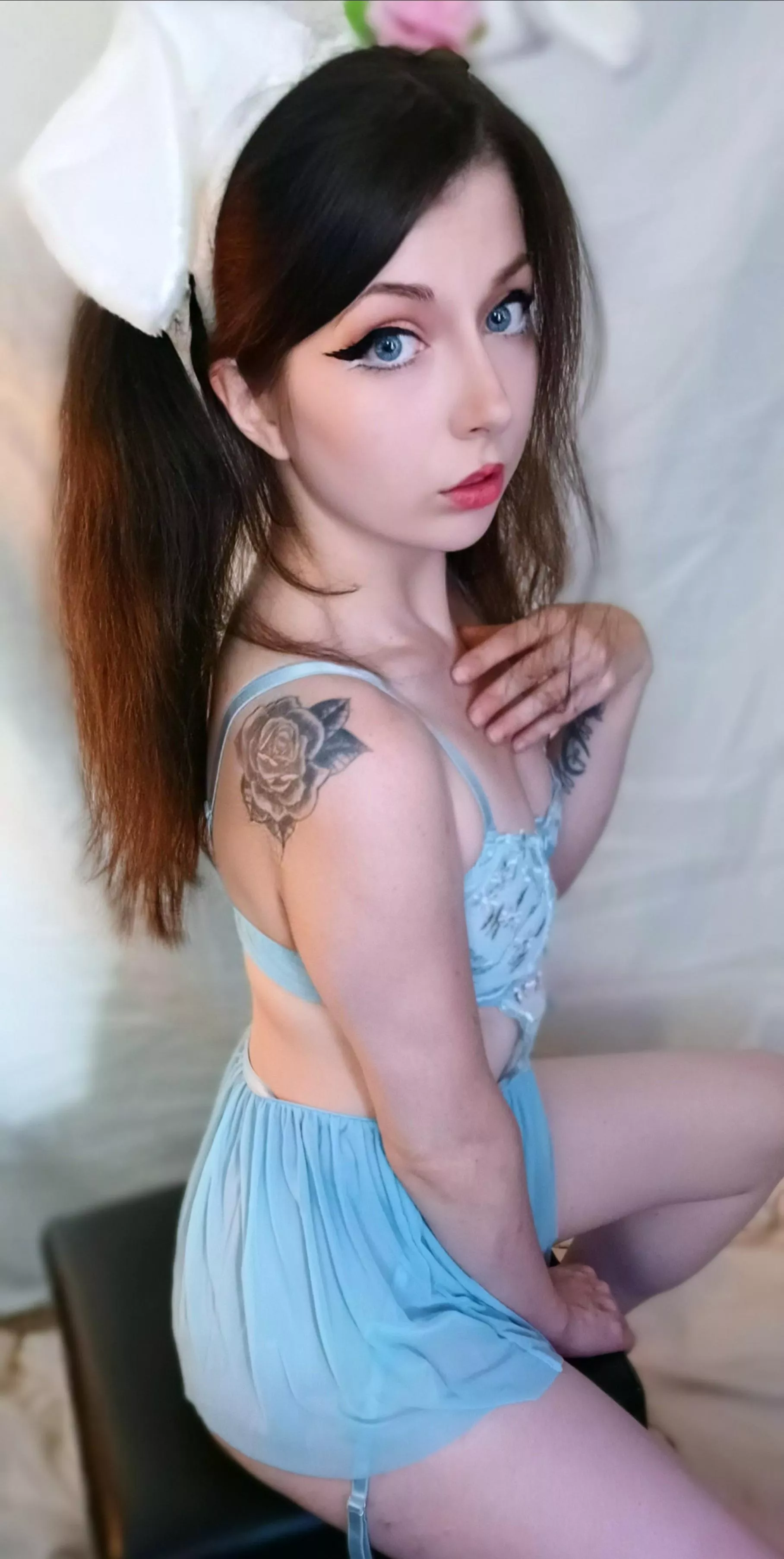 I just need a little fluffy tail 🐰😈 posted by starlitsirenx