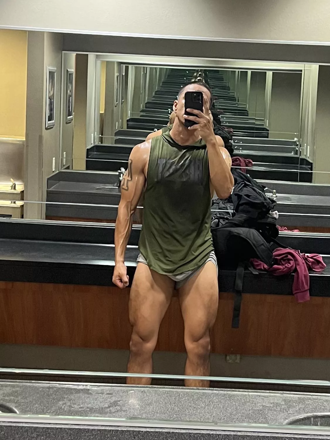 Imagine two of me. posted by KingAdonis06