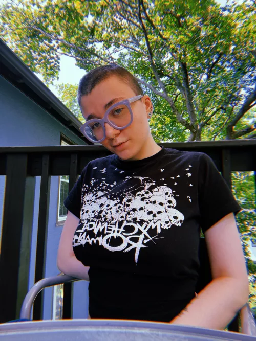 Just a bald gal who loves mcr (: [F] by Over_Building_4157