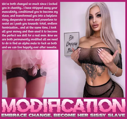 MODIFICATION [chastity] [sissy] [cuckold] by Teas_Denial