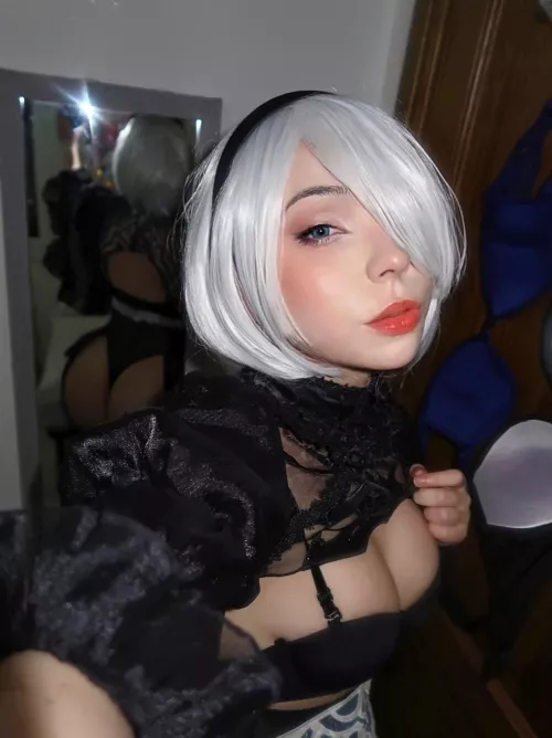 My 2b in bride version, what do you think? 🫶🏻💕 instagram: hinyakitty by hinakitty