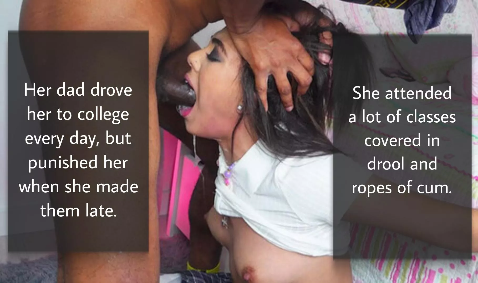 Never too grown up to be properly disciplined 😏🎓 posted by throatfuckmeat